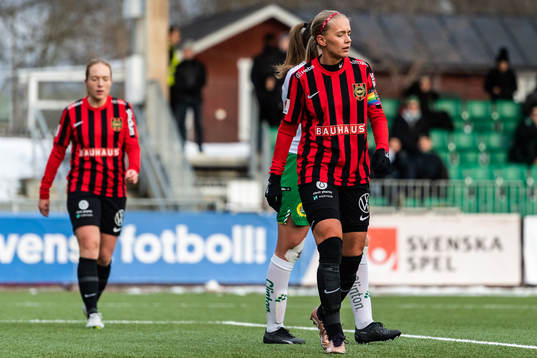 Brommapojkarnas Elsa Karlsson deppar
