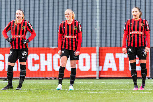 Brommapojkarnas Frida Thörnqvist, Emilia Bengtsson och