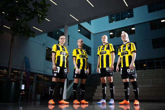 Hanna Wijk, Josefin Rybrink, Elma Junttila Nelhage och Anna