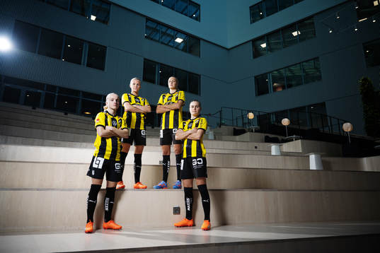 Anna Sandberg, Josefin Rybrink, Elma Junttila Nelhage och