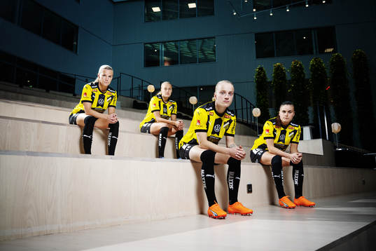 Josefin Rybrink, Elma Junttila Nelhage, Anna Sandberg och