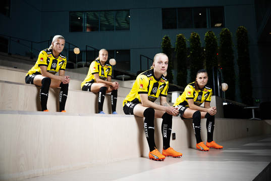 Josefin Rybrink, Elma Junttila Nelhage, Anna Sandberg och