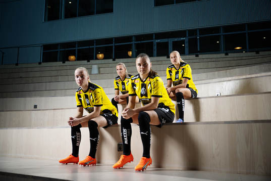 Anna Sandberg, Josefin Rybrink, Hanna Wijk och  Elma
