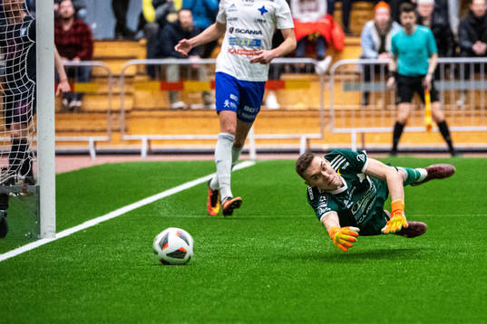 IFK Luleås målvakt Rasmus Juhani Aspholm