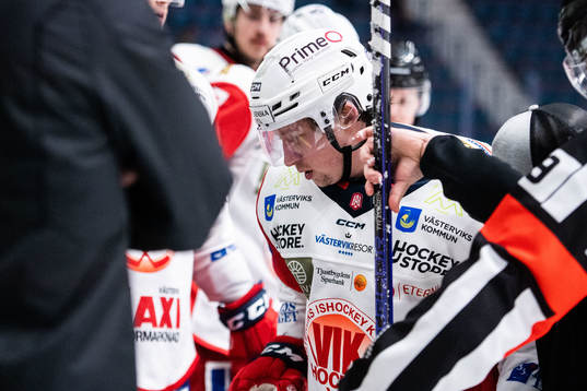Västerviks Christoffer Törngren har ont