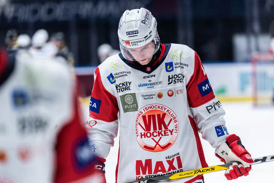 Västerviks Grayson Pawlenchuk deppar