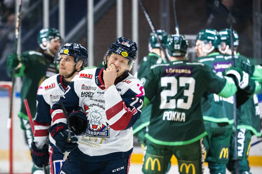 Linköpings Vilmos Gallo deppar