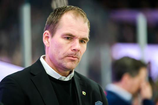 Färjestads huvudtränare Tomas Mitell