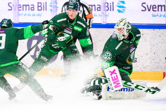 Färjestads målvakt Matthew Tomkins
