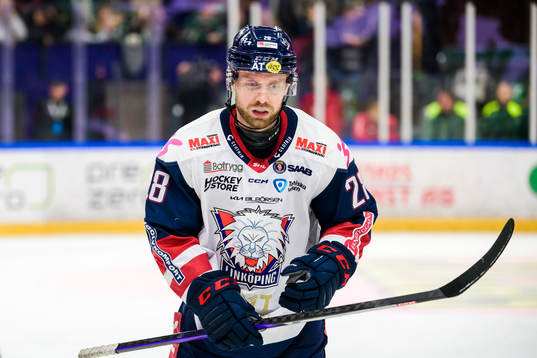 Linköpings John Nyberg deppar