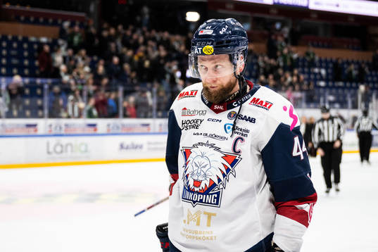 Linköpings Jonas Junland deppar