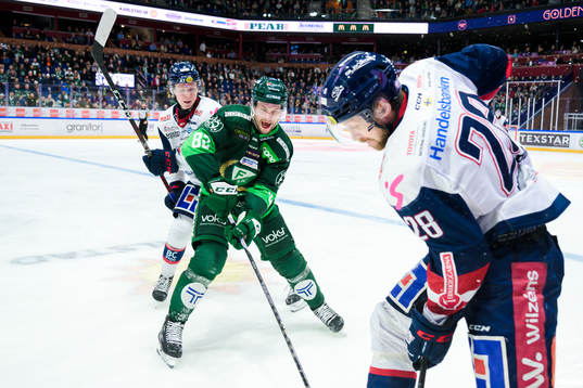 Färjestads Jasse Ikonen och Linköpings John Nyberg