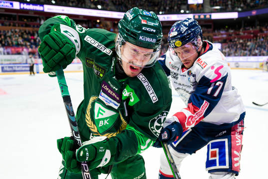 Färjestads Joakim Nygård och Linköpings Sebastian