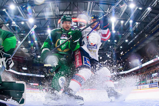 Färjestads Theodor Lennström och Linköpings Christoffer