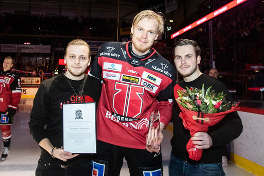 Örebros Christopher Mastomäki får pris som ”Årets