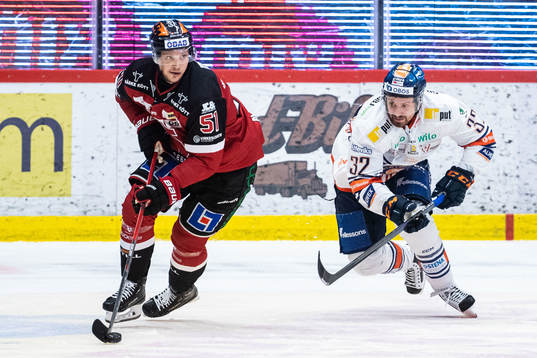 Örebros Kristian Näkyvä och Växjös Lukas Bengtsson