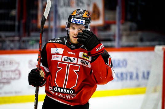 Örebros William Wikman deppar