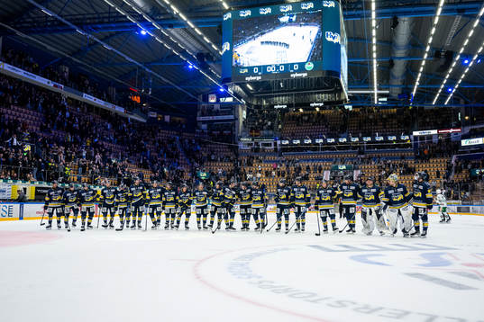 HV71s spelare jublar