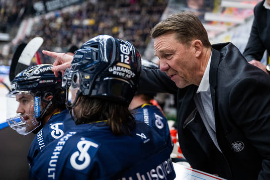 HV71s assisterande tränare Charles Berglund