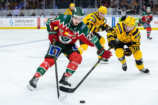 Frölundas Jere Innala och Skellefteås Andreas Wingerli