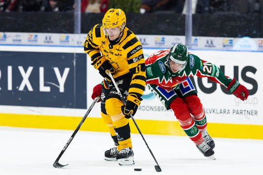 Skellefteås Max Lindholm och Frölundas Loui Eriksson