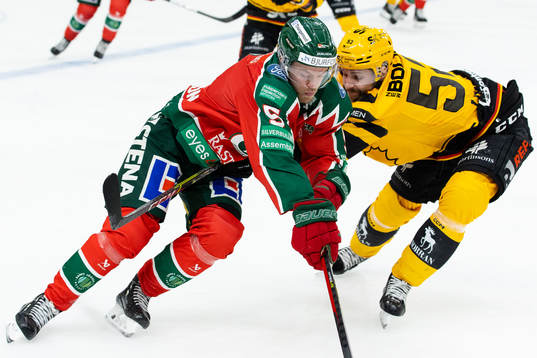 Frölundas Filip Johansson och Skellefteås Arvid Lundberg