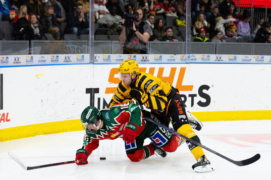 Frölundas Otto Stenberg och Skellefteås Linus Högberg