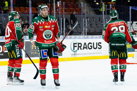 Frölundas Petteri Lindbohm deppar
