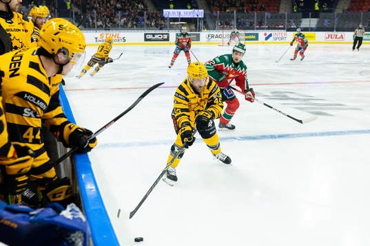 Skellefteås Oscar Möller och Frölundas Linus Nässen