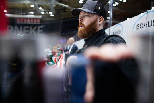 Frölundas materialförvaltare Andy Fagerström