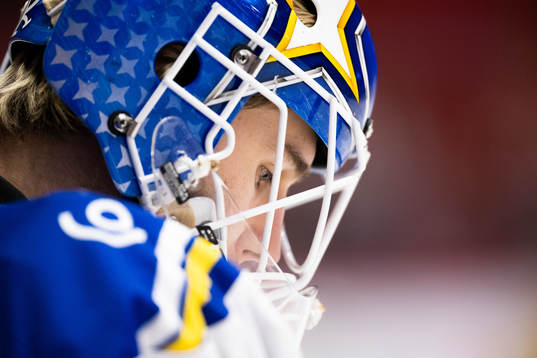 Leksands målvakt Kasimir Kaskisuo