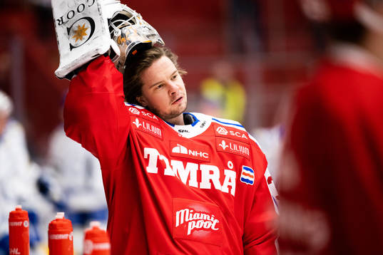 Timrås målvakt Karolus Kaarlehto