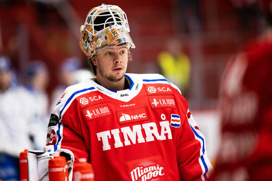 Timrås målvakt Karolus Kaarlehto