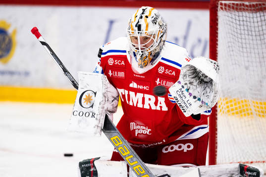 Timrås målvakt Karolus Kaarlehto