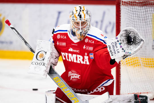 Timrås målvakt Karolus Kaarlehto
