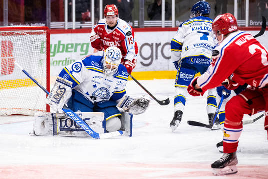 Leksands målvakt Mantas Armalis
