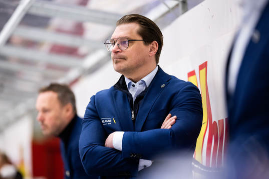 Leksands tränare Björn Hellkvist
