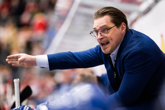 Leksands tränare Björn Hellkvist