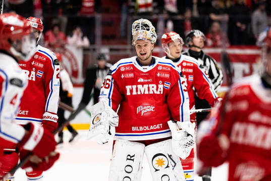 Timrås målvakt Karolus Kaarlehto