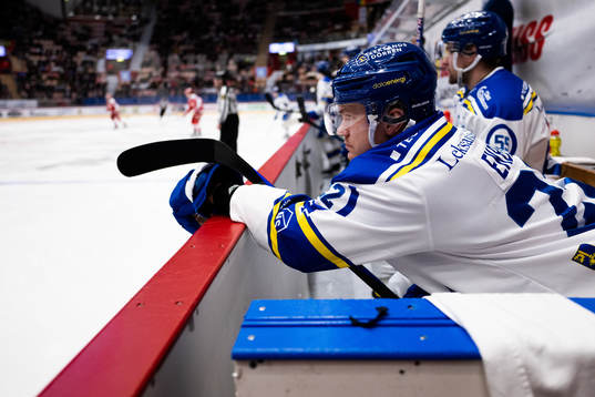Leksands Tobias Ekberg deppar