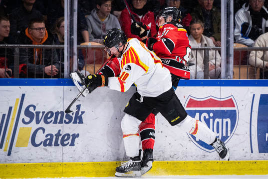 Brynäs Johan Larsson och Luleås Juhani Tyrväinen