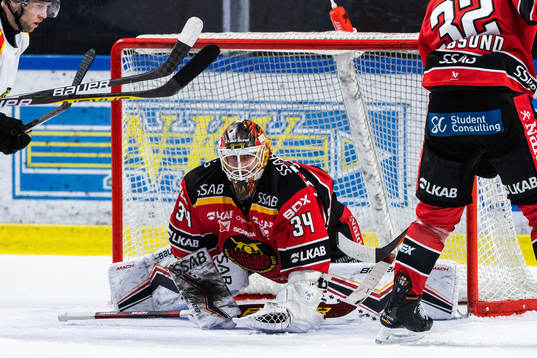 Luleås målvakt Joel Lassinantti
