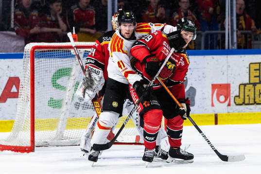Brynäs Greg Scott och Luleås Erik Gustafsson