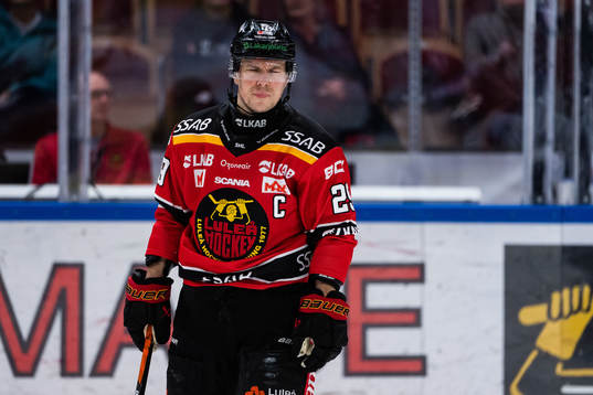 Luleås Erik Gustafsson deppar