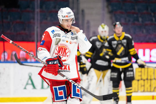 Västerviks Hugo Gabrielson deppar