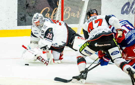 Malmö Redhawks målvakt Adam Werner