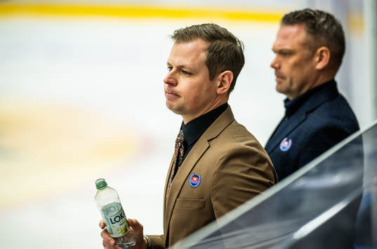 Oskarshamns tränare Martin Filander