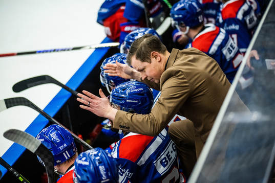 Oskarshamns tränare Martin Filander