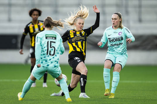 Häckens Molly Johansson och Jitex Fanny Linderoth