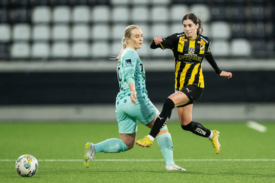 Jitex Matilda Nilsson och Häckens Clarissa Larisey